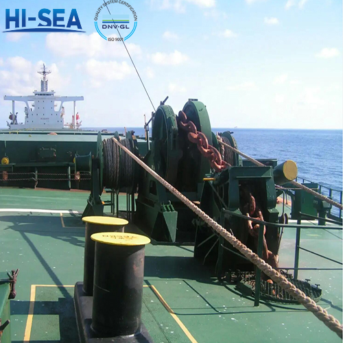 Performance requirements(anchor depth ≤ 82.5m) for marine anchor windlass
